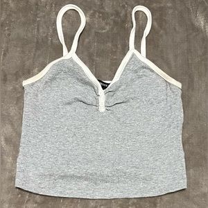 Grey forever 21 tank top size small